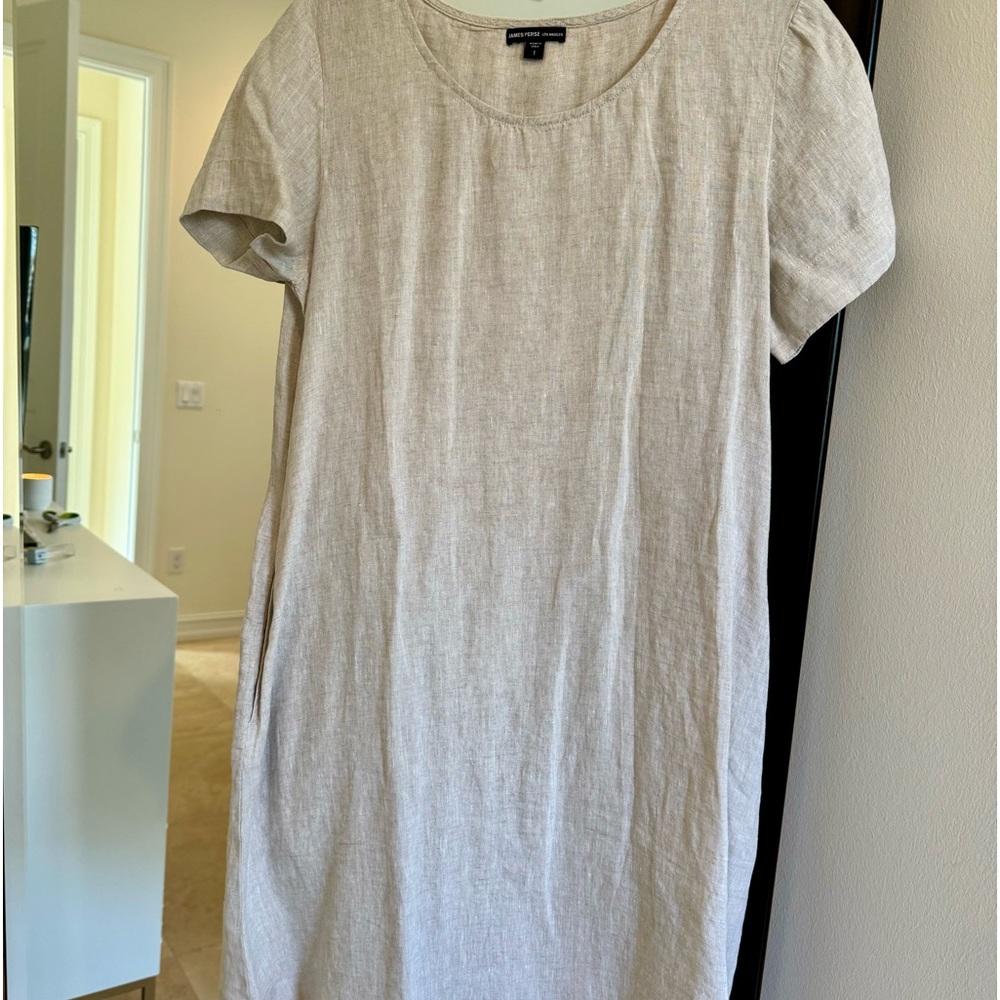 James Perse Lightweight Linen Dress